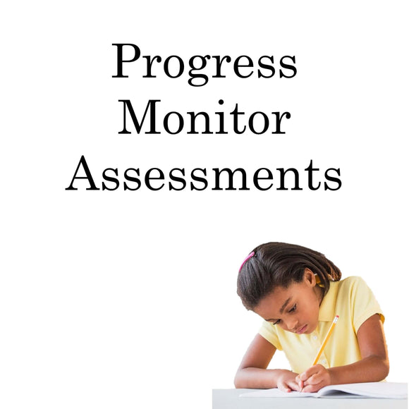 Progress Monitor Math Assessments