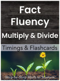 Fact Fluency Multiply Divide Timings Flashcards Games