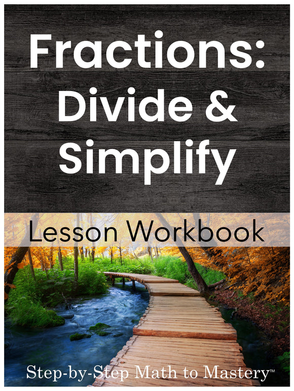 Fractions Divide Simplify Reduce