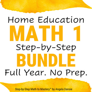 Homeschool Math Curriculum for Students with Special Needs, 1st Grade | PDF Download