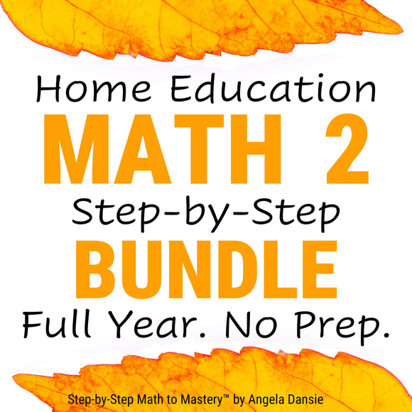 Homeschool Math Curriculum for Students with Special Needs, 2nd Grade | PDF Download