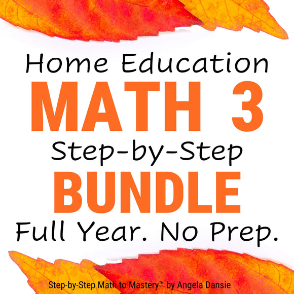 Homeschool Math Curriculum for Students with Special Needs, 3rd Grade | PDF Download