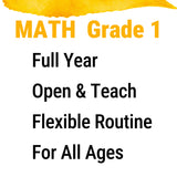 Homeschool Math Curriculum for Students with Special Needs, 1st Grade | PDF Download