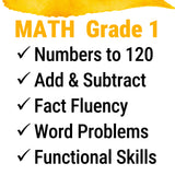 Homeschool Math Curriculum for Students with Special Needs, 1st Grade | PDF Download