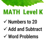 Homeschool Math Curriculum for Students with Special Needs, Kindergarten | PDF Download