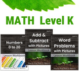 Kindergarten Special Education Math Curriculum and Progress Monitor Assessments | PDF Download