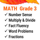 3rd grade math skills