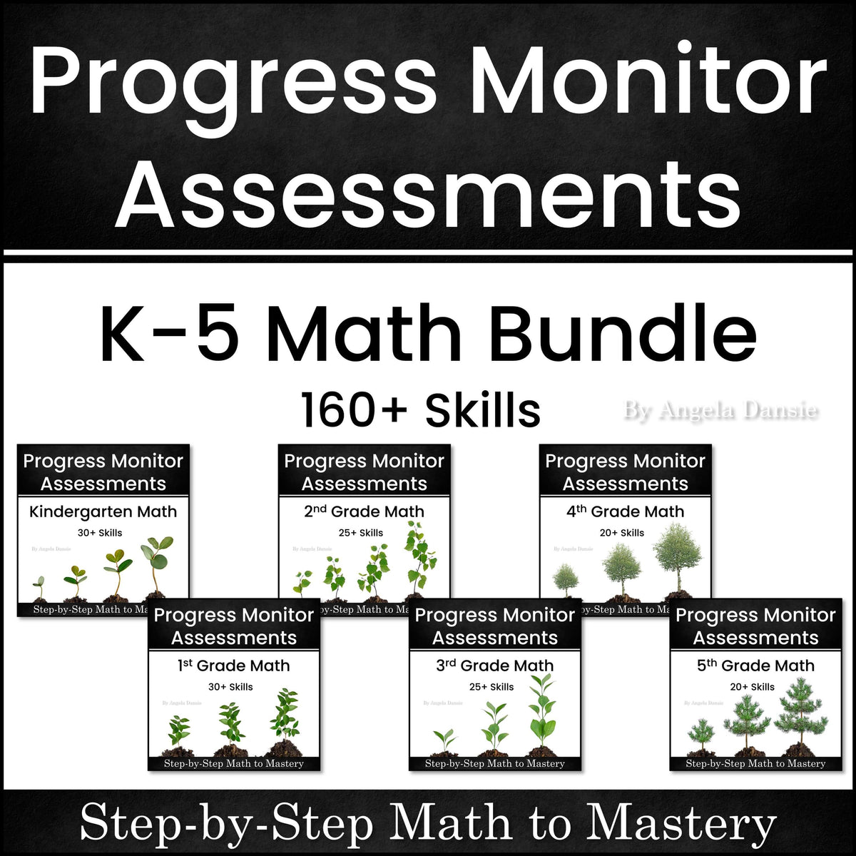 Progress Monitor Math Assessments - Special Education Grades K-5 – Step ...