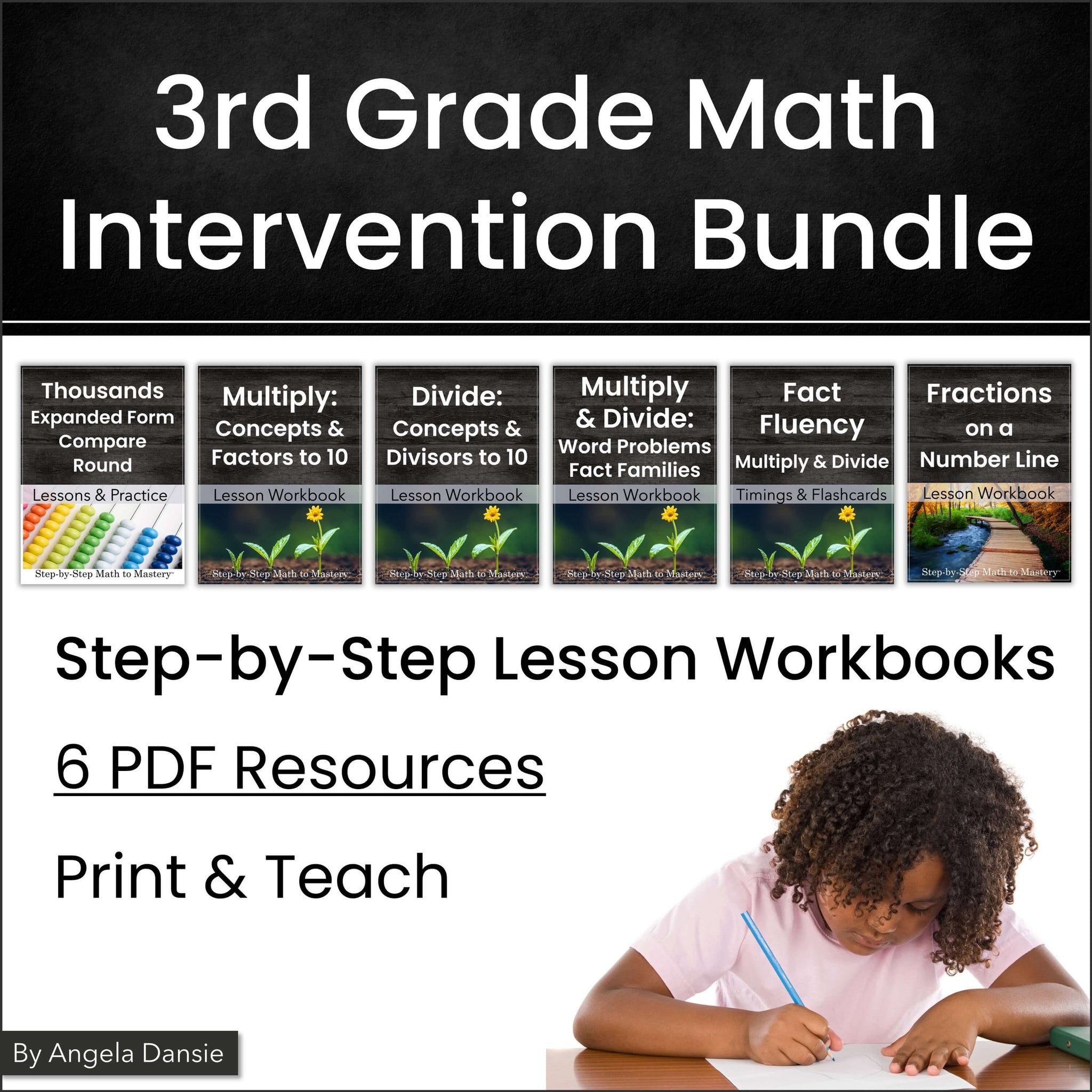 Downloads　Bundle　3rd　Math　Intervention　PDF　Grade　Math　to　–　Step-by-Step　Mastery