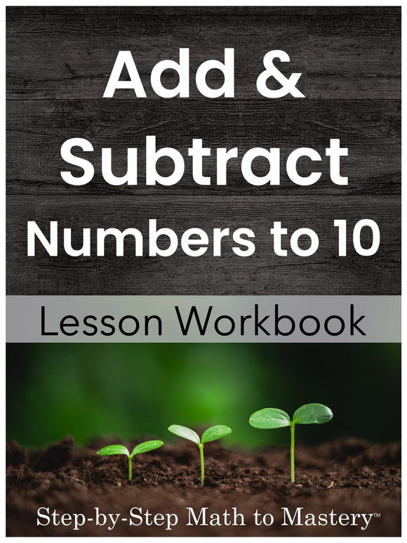 Add Subtract Numbers to 10 Special Education Math Lessons