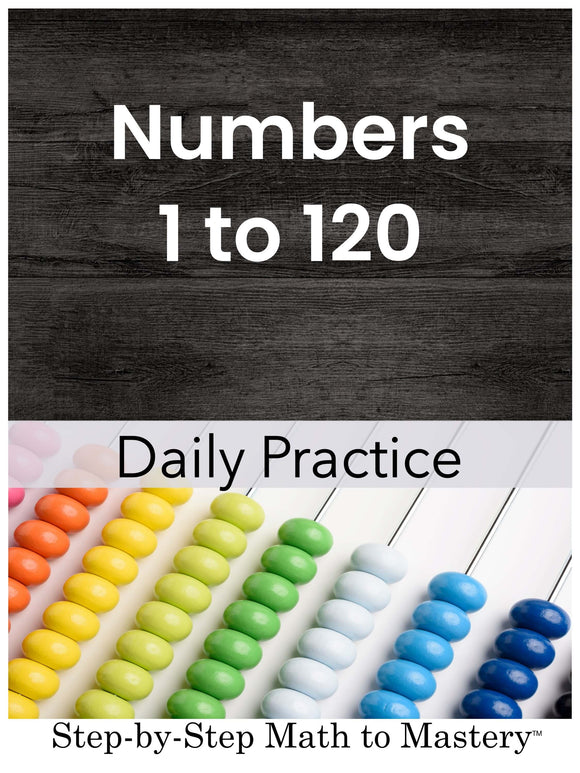 Place Value Number Sense First Grade to 120