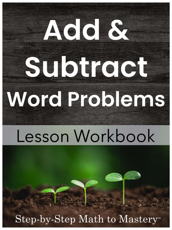 Schema-Based Word Problems, Addition and Subtraction, Numbers to 10, Special Education and Intervention